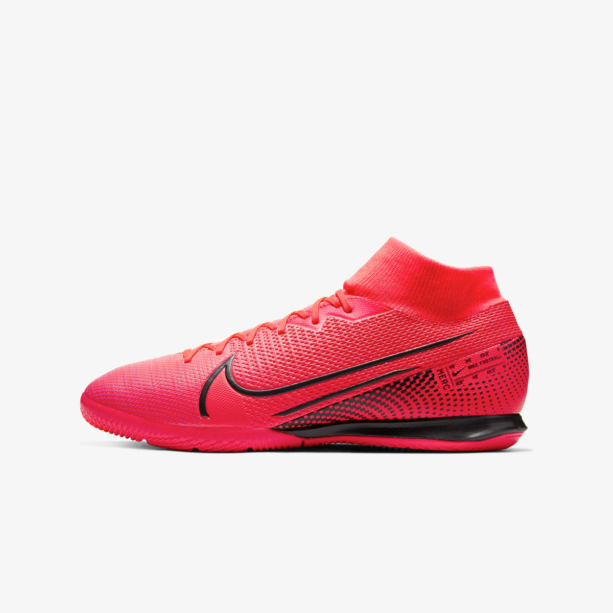 Mercurial Superfly 7 Academy Indoor Court Soccer Shoe - AT7975-606-NIKE by Nike | Available at Niky&#39;s Sports