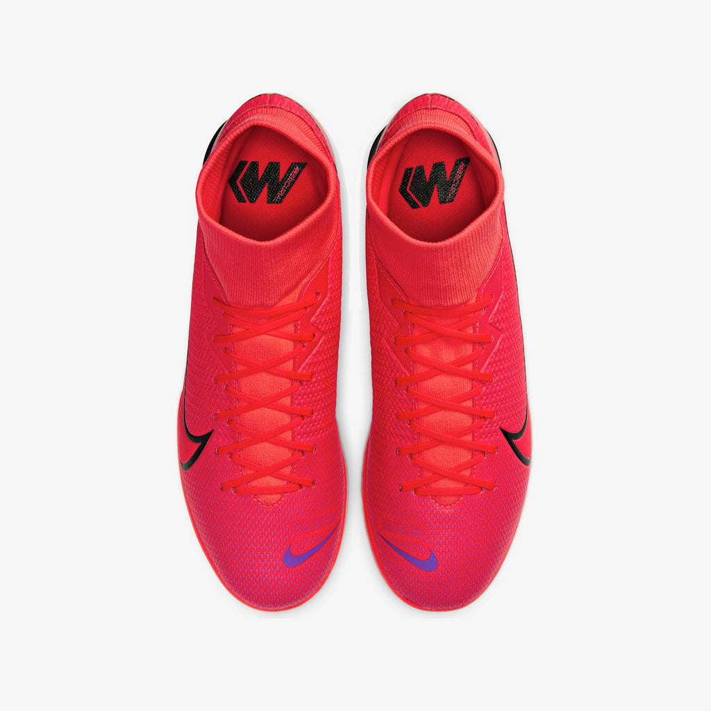 Mercurial Superfly 7 Academy Indoor Court Soccer Shoe - AT7975-606-NIKE by Nike | Available at Niky's Sports