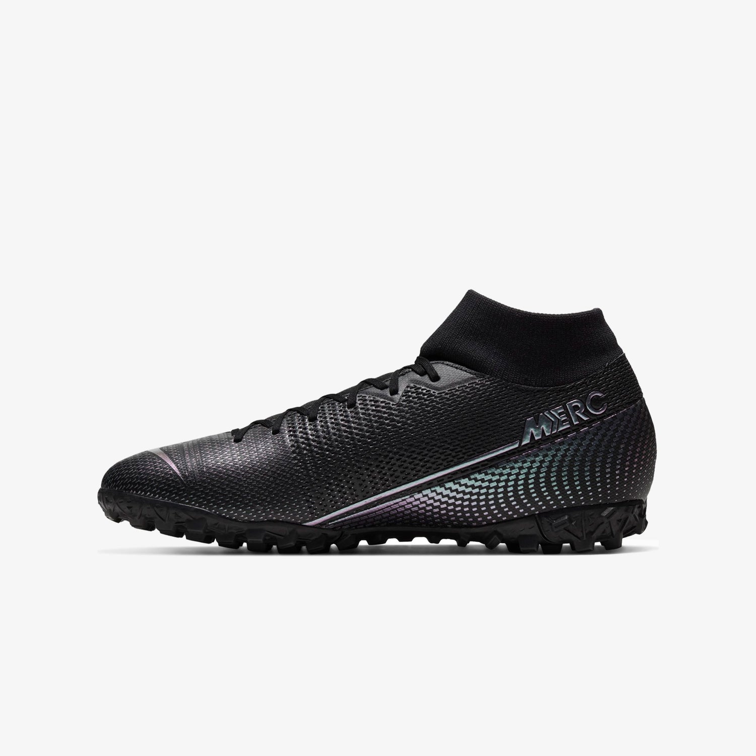 Mercurial Superfly 7 Academy Turf Soccer Shoe - AT7978-010-NIKE by Nike | Available at Niky's Sports