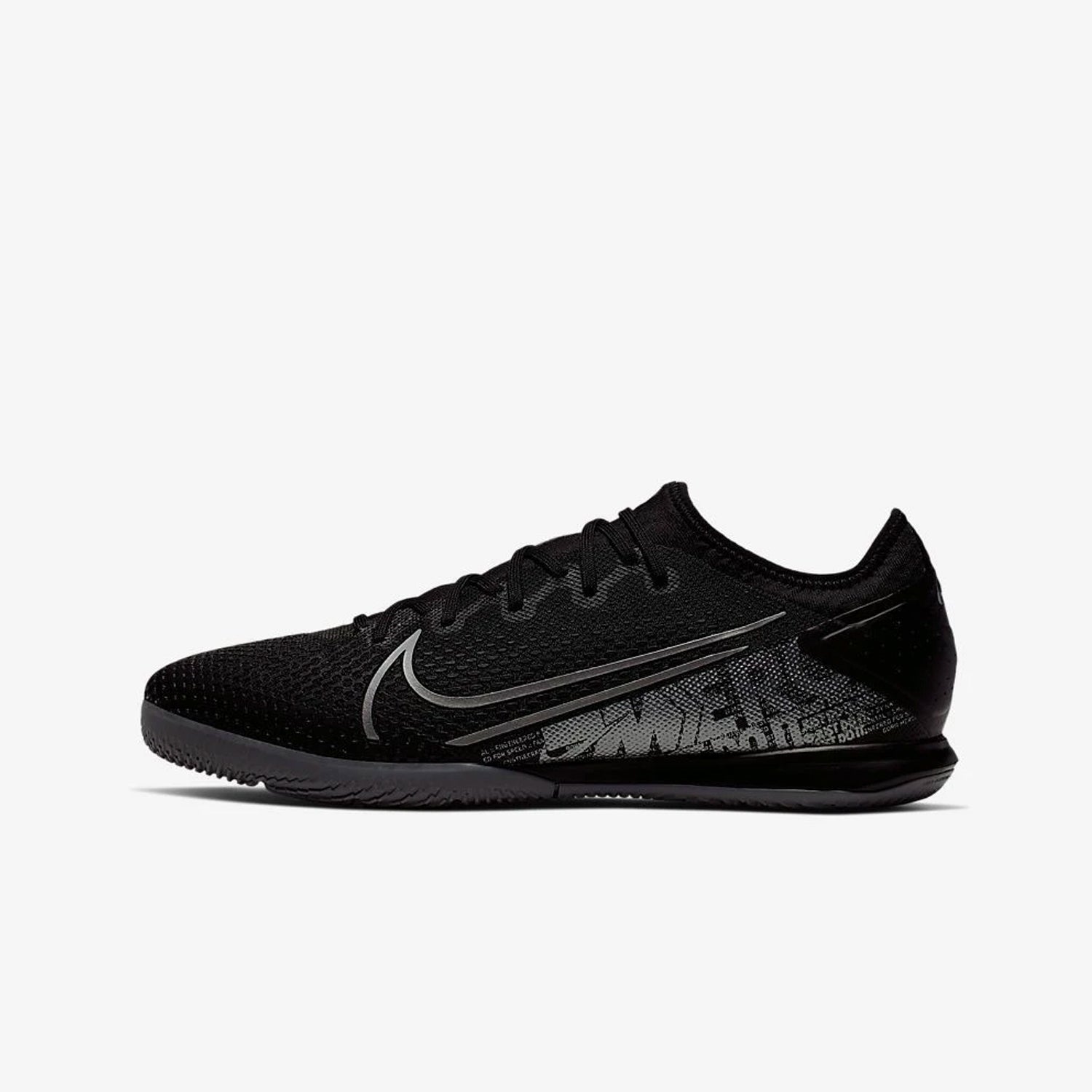 Mercurial Vapor 13 Pro IC-Black/Dark Grey - AT8001-001-NIKE by Nike | Available at Niky's Sports