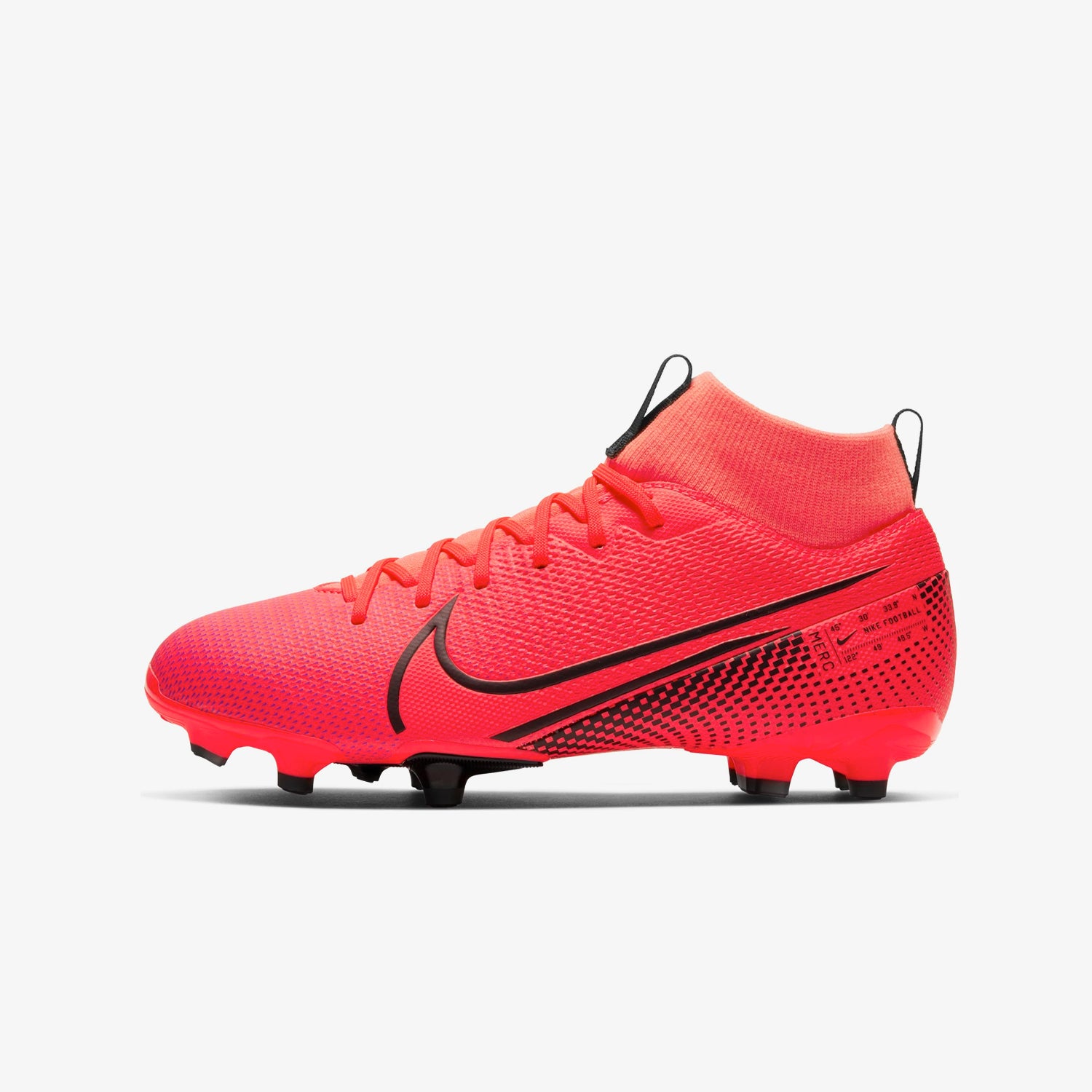 Nike kids' mercurial superfly 7 academy fg soccer cleats Clearance