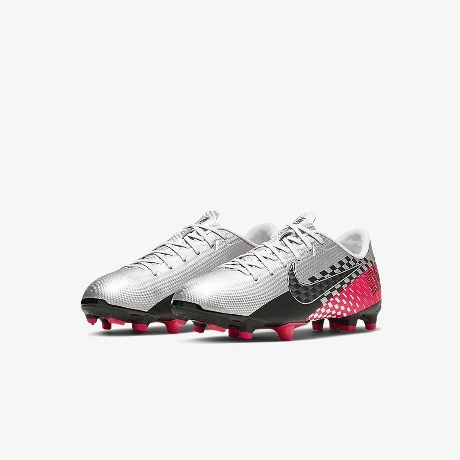 arco explorar patrocinador Jr. Mercurial Vapor 13 Academy Neymar Jr. MG-Chrome/Red Orbit/Platinum