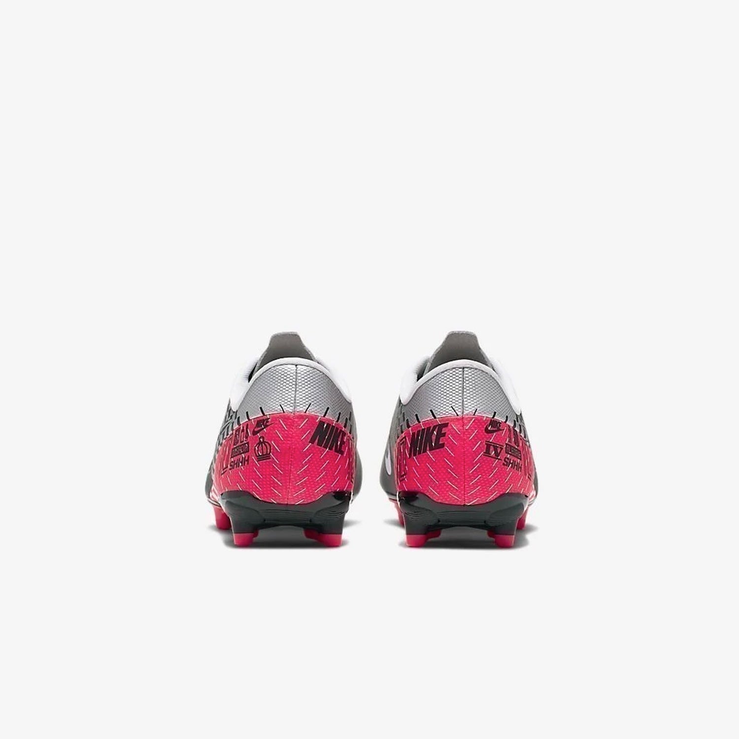 Jr. Mercurial Vapor 13 Academy Neymar Jr. MG-Chrome/Red Orbit/Platinum - AT8125-006-NIKE by Nike | Available at Niky's Sports