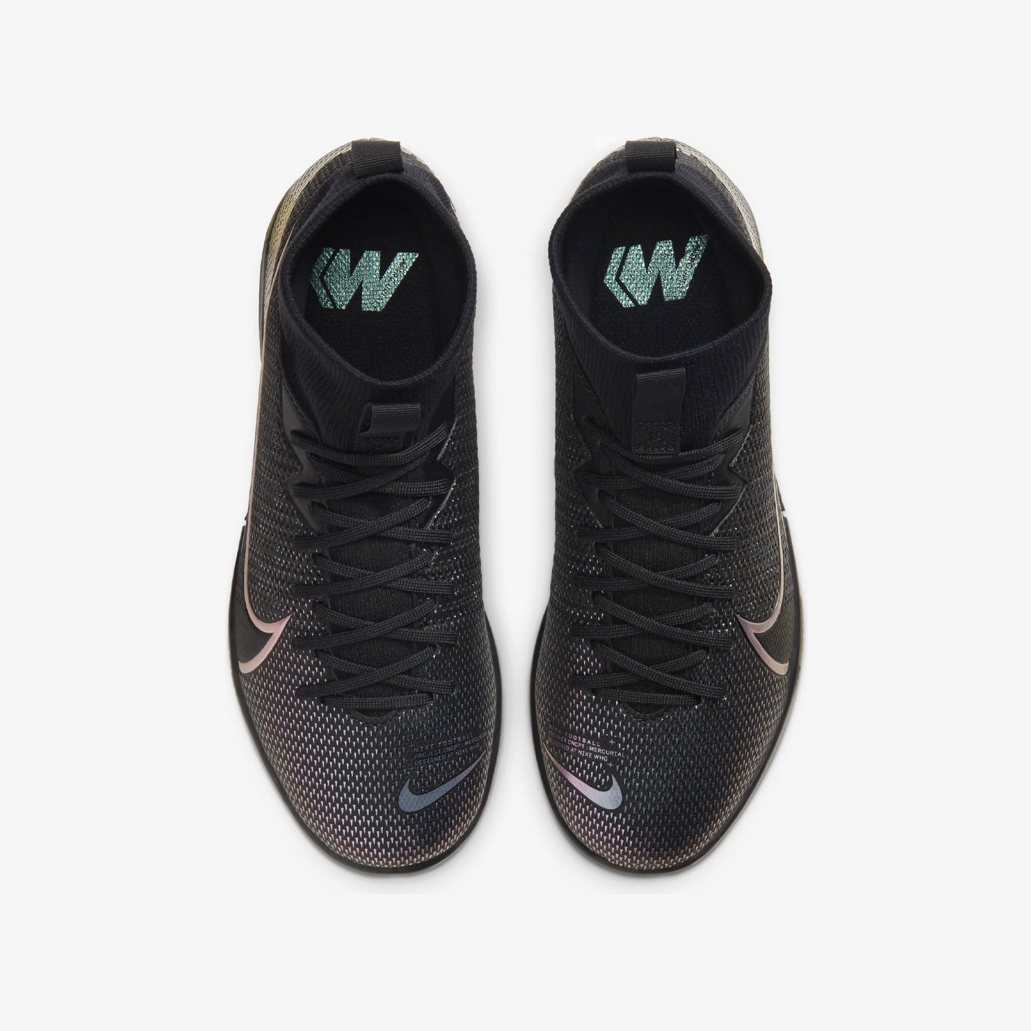 Jr. Mercurial Superfly 7 Academy IC Kids' Indoor Soccer Shoe - AT8135-010-NIKE by Nike | Available at Niky's Sports