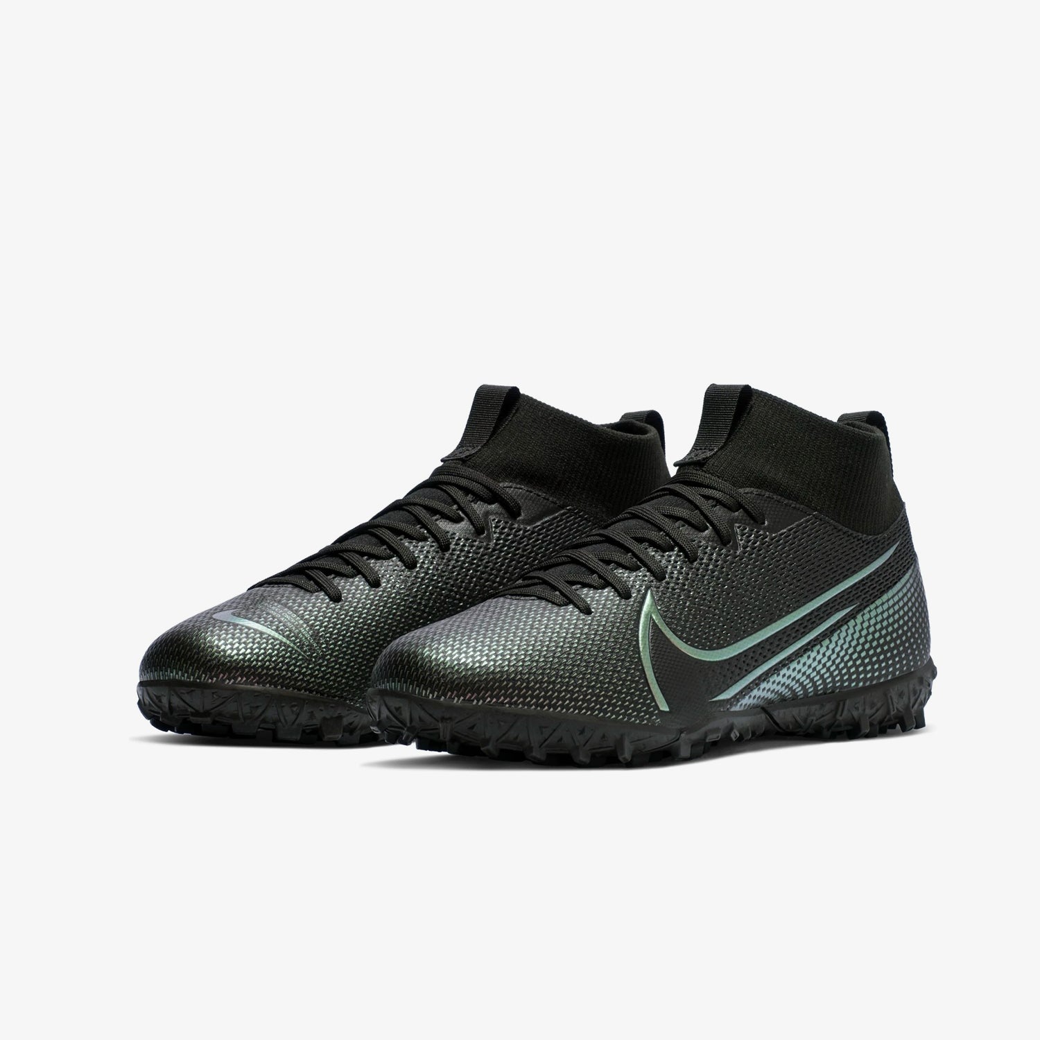 Jr. Mercurial Superfly 7 Academy TF Kids'Turf Soccer Shoe - AT8143-010-NIKE by Nike | Available at Niky's Sports