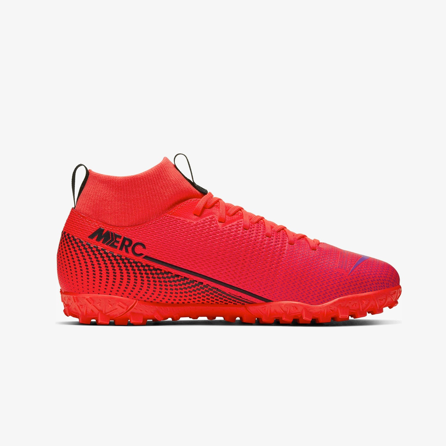 Jr. Mercurial Superfly 7 Academy TF Kids' Artificial-Turf Soccer Shoe