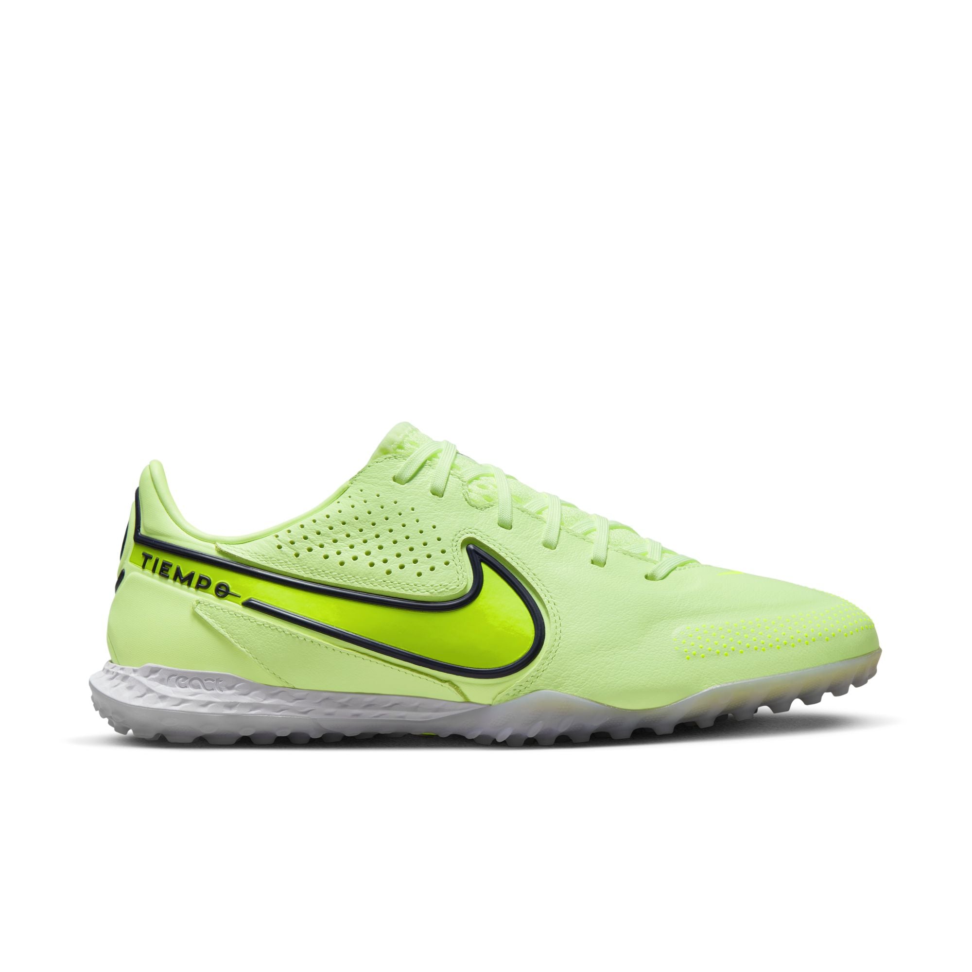 Nike React Tiempo Legend 9 Pro TF Turf Soccer Shoe - DA1192-705-NIKE by Nike | Available at Niky's Sports
