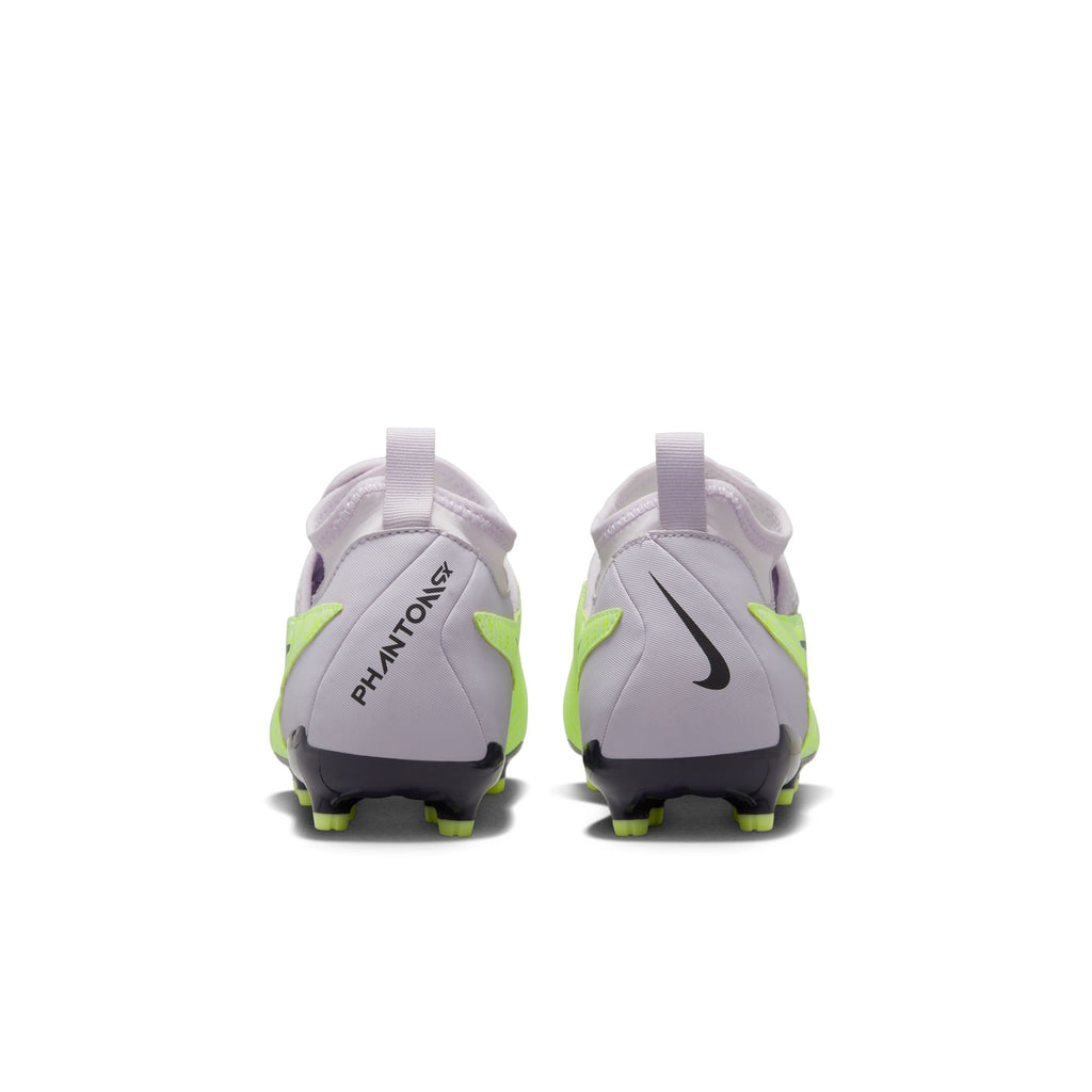 Nike Jr. Phantom GX Academy Dynamic Fit MG Big Kids' Multi-Ground Soccer Cleats - DD9546-705-NIKE by Nike | Available at Niky's Sports