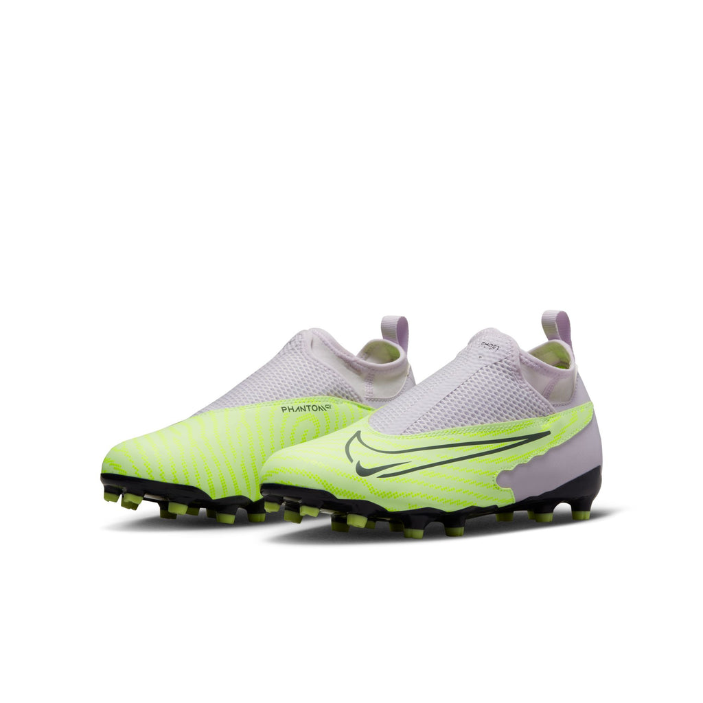 Nike Jr. Phantom GX Academy Dynamic Fit MG Big Kids' Multi-Ground Soccer Cleats - DD9546-705-NIKE by Nike | Available at Niky's Sports