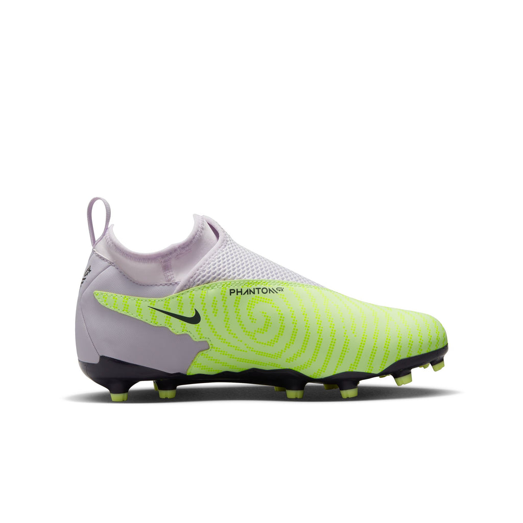 Nike Jr. Phantom GX Academy Dynamic Fit MG Big Kids' Multi-Ground Soccer Cleats - DD9546-705-NIKE by Nike | Available at Niky's Sports