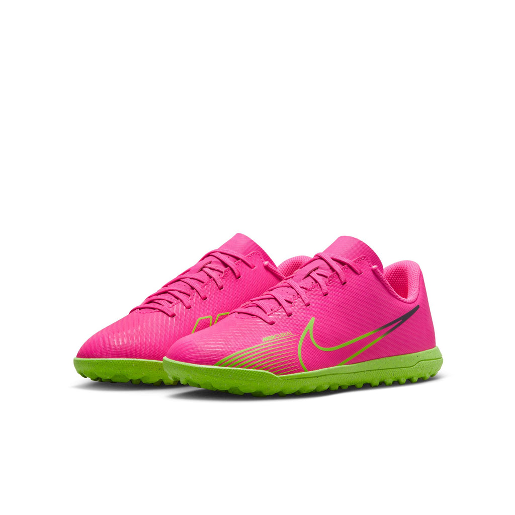Nike Jr. Mercurial Vapor 15 Club TF Youth Turf Soccer Shoes - DJ5956-605-NIKE by Nike | Available at Niky's Sports