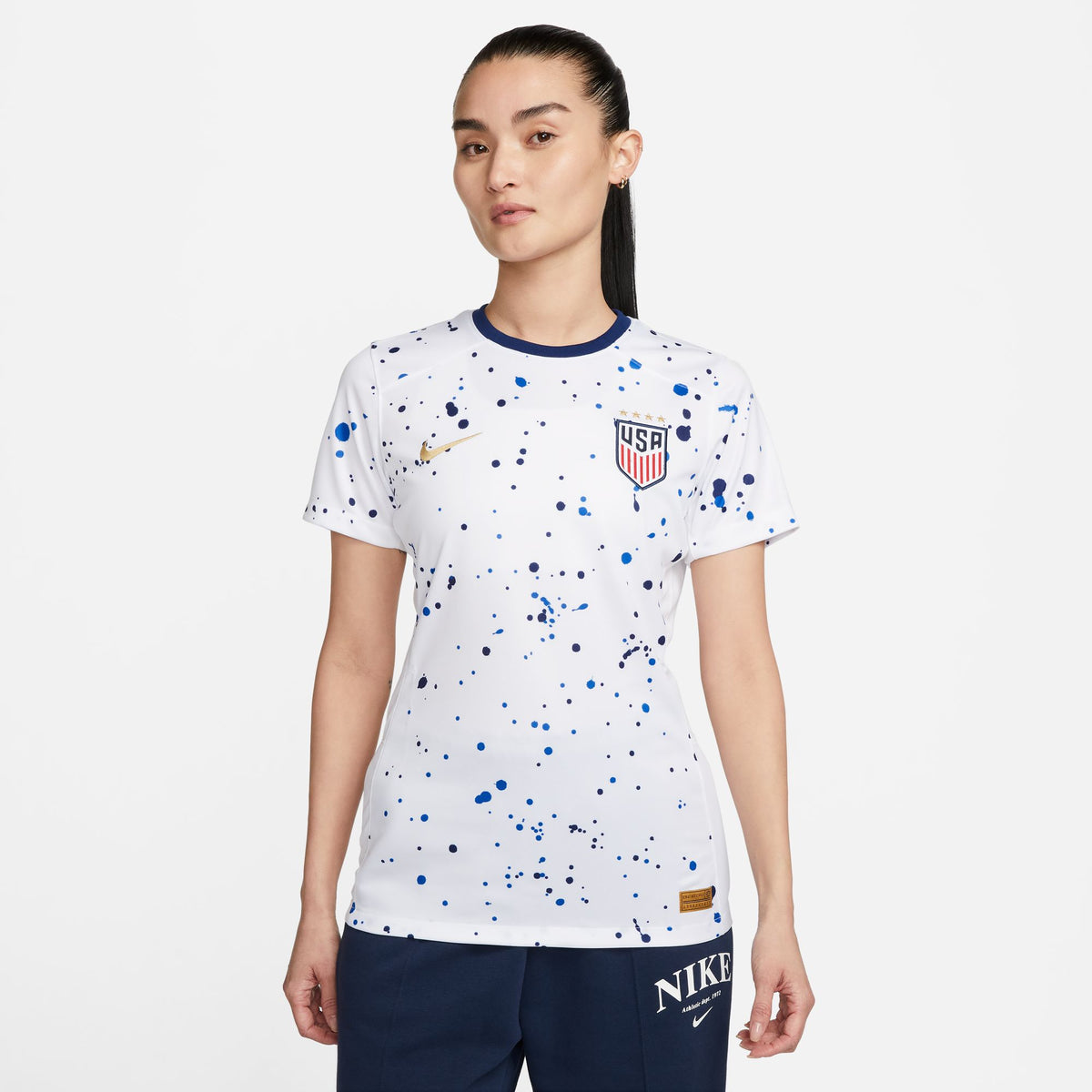 Nike USWNT 2023 Stadium Home Women&#39;s Dri-FIT Soccer Jersey - DR5578-101-NIKE by Nike | Available at Niky&#39;s Sports