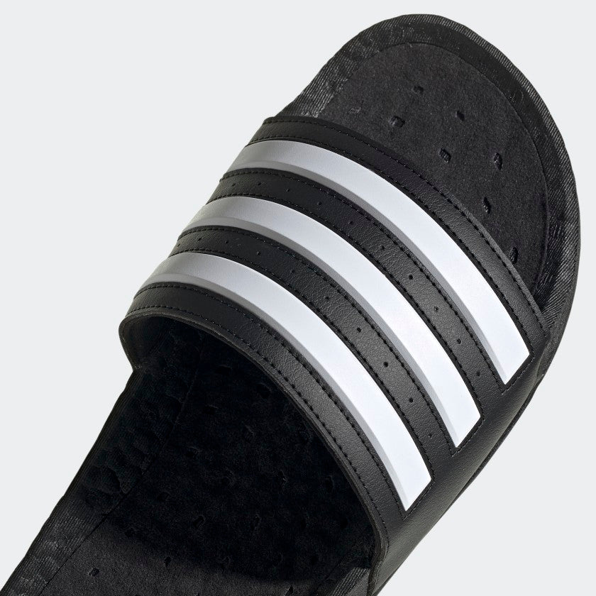 Adidas adilette boost black hot sale