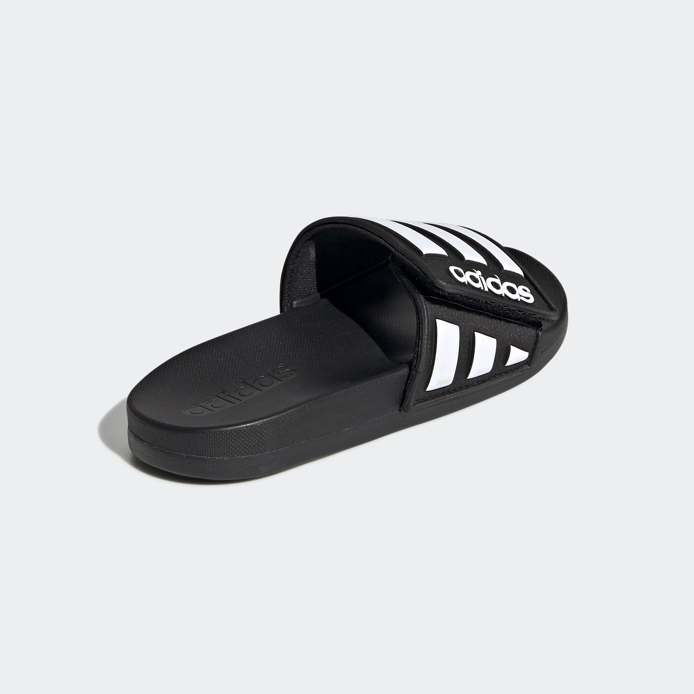 Adilette Comfort Adjustable Slides Kids - Core Black/Cloud White/Core