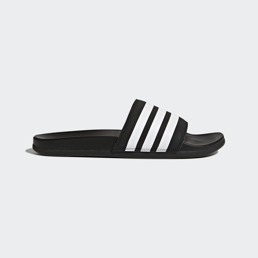 ADIDAS ADILETTE COMFORT SLIDES BLACK - AP9971-ADIDAS by Adidas | Available at Niky's Sports