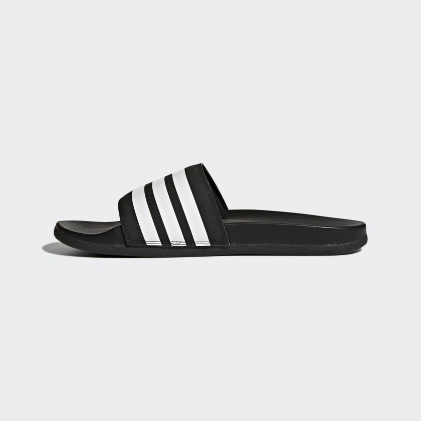 ADIDAS ADILETTE COMFORT SLIDES BLACK - AP9971-ADIDAS by Adidas | Available at Niky's Sports