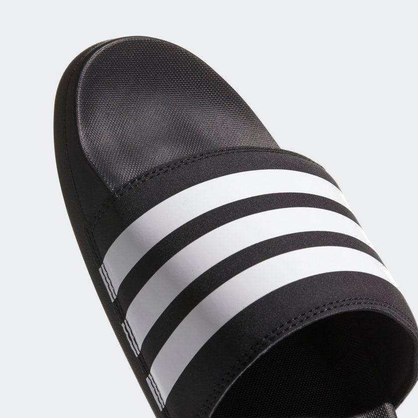 Adilette cloudfoam discount slides black