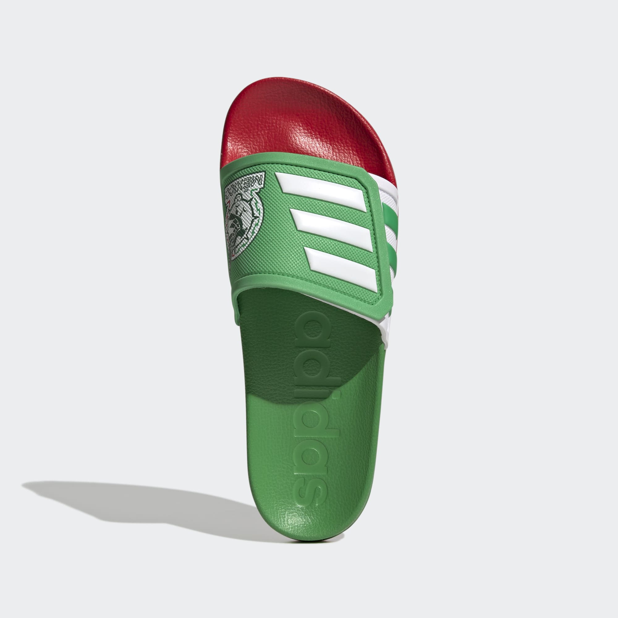 adidas Adilette Mexico Slide - GX9710-ADIDAS by adidas | Available at Niky's Sports