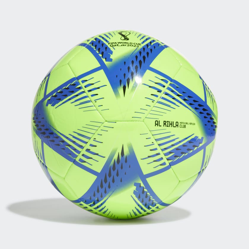 adidas Rihla Club Soccer Training Ball Green - H57785-ADIDAS by adidas | Available at Niky's Sports