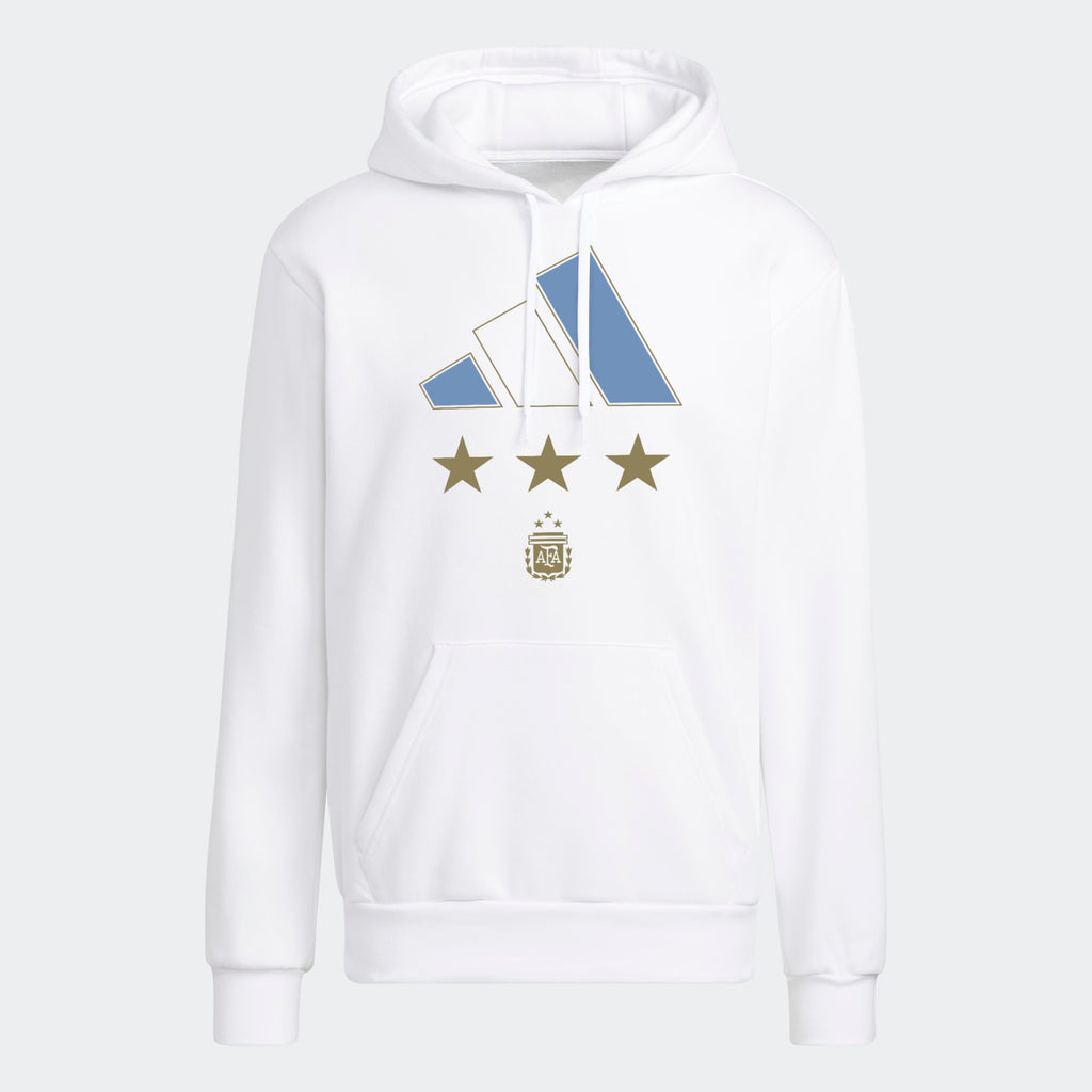 adidas Argentina 2022 Champions Hoodie White Men's - IS5477-ADIDAS by adidas | Available at Niky's Sports