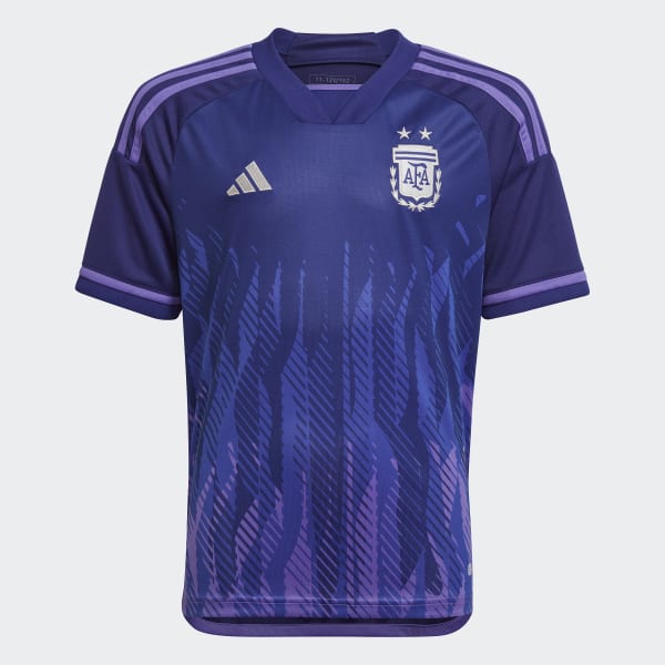 adidas Argentina Away Youth Soccer Jersey WC22 - HF1489-ADIDAS by adidas | Available at Niky's Sports