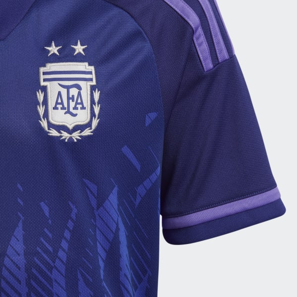 adidas Argentina Away Youth Soccer Jersey WC22 - HF1489-ADIDAS by adidas | Available at Niky's Sports