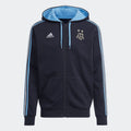 adidas Men's ARGENTINA 3-STRIPES FULL-ZIP HOODIE - HF3959-ADIDAS by adidas | Available at Niky's Sports