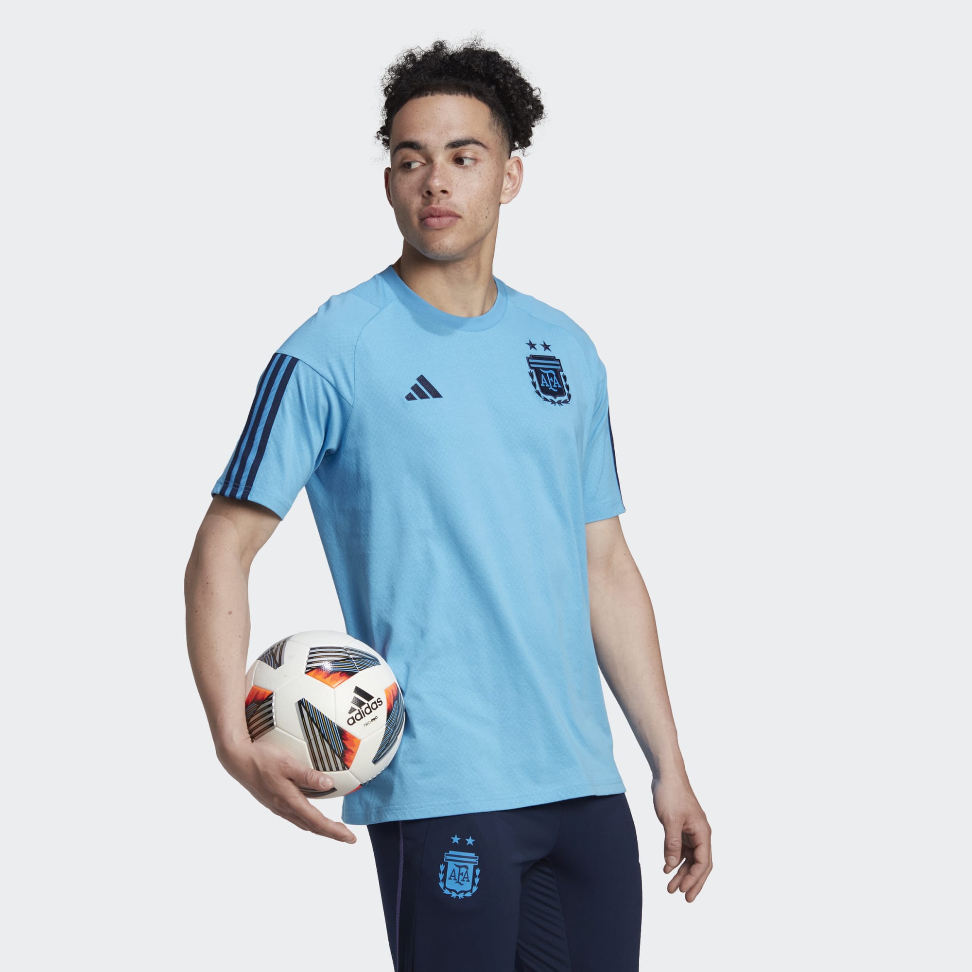 adidas Argentina Tiro Cotton Men's Tee WC22