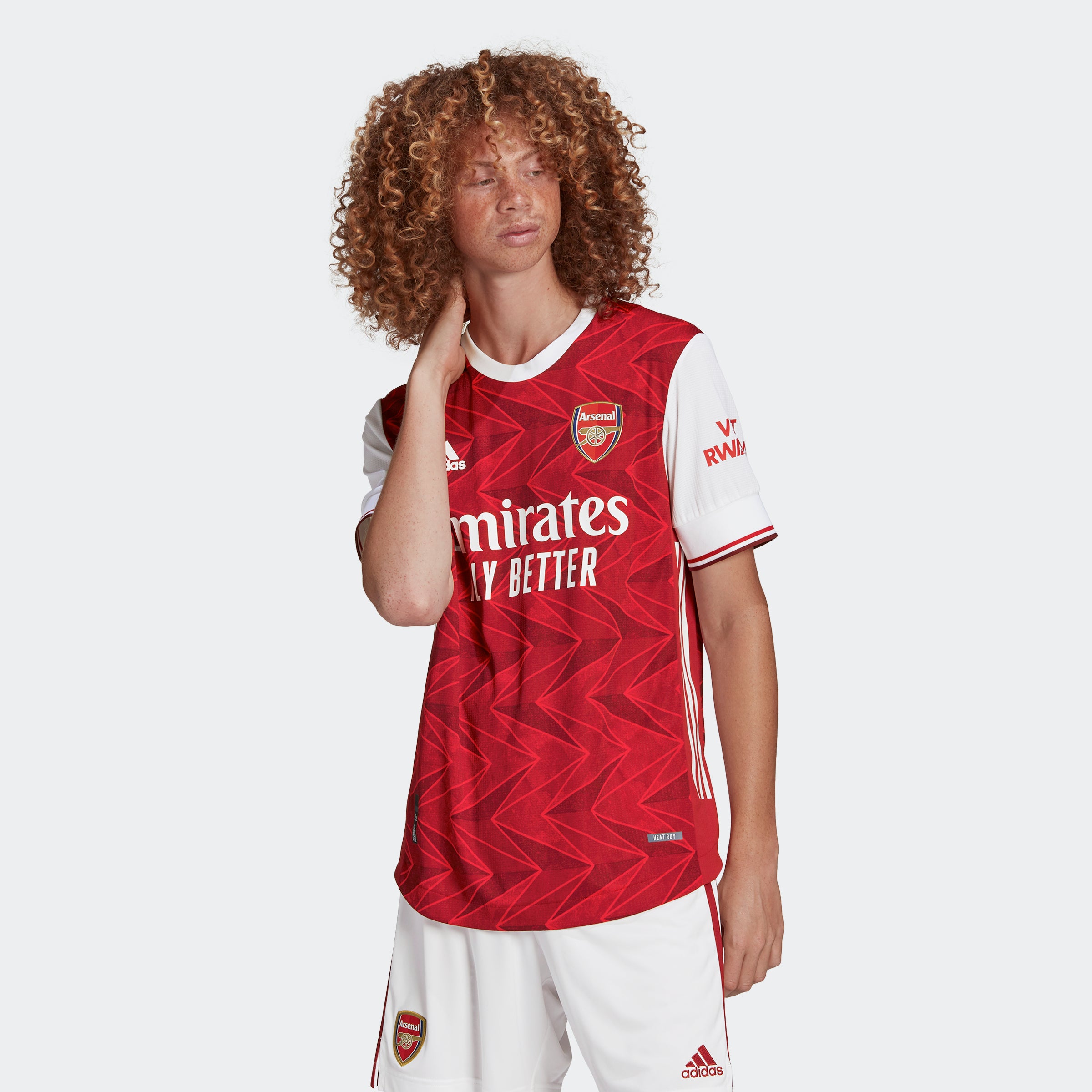 Men's Arsenal 20/21 Home Authentic Jersey