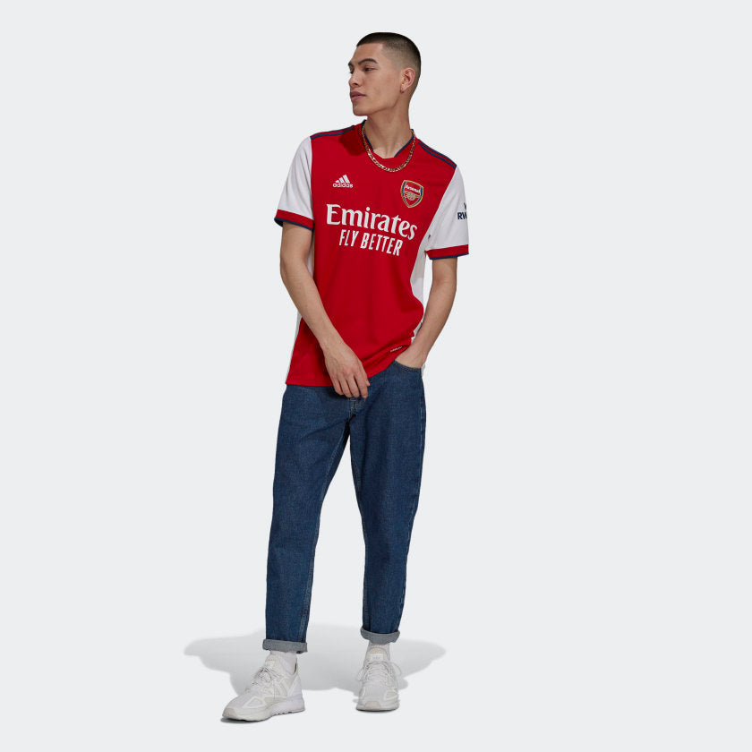 Men's Arsenal Home Jersey 21/22 - GM0217-ADIDAS by Adidas | Available at Niky's Sports