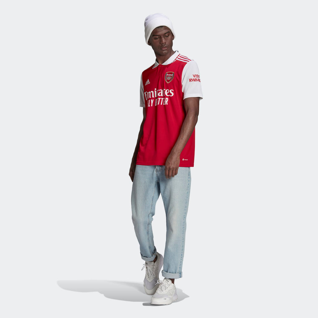 adidas Men's Arsenal Home Short Sleeve Jersey 22/23 - H35903-ADIDAS by adidas | Available at Niky's Sports