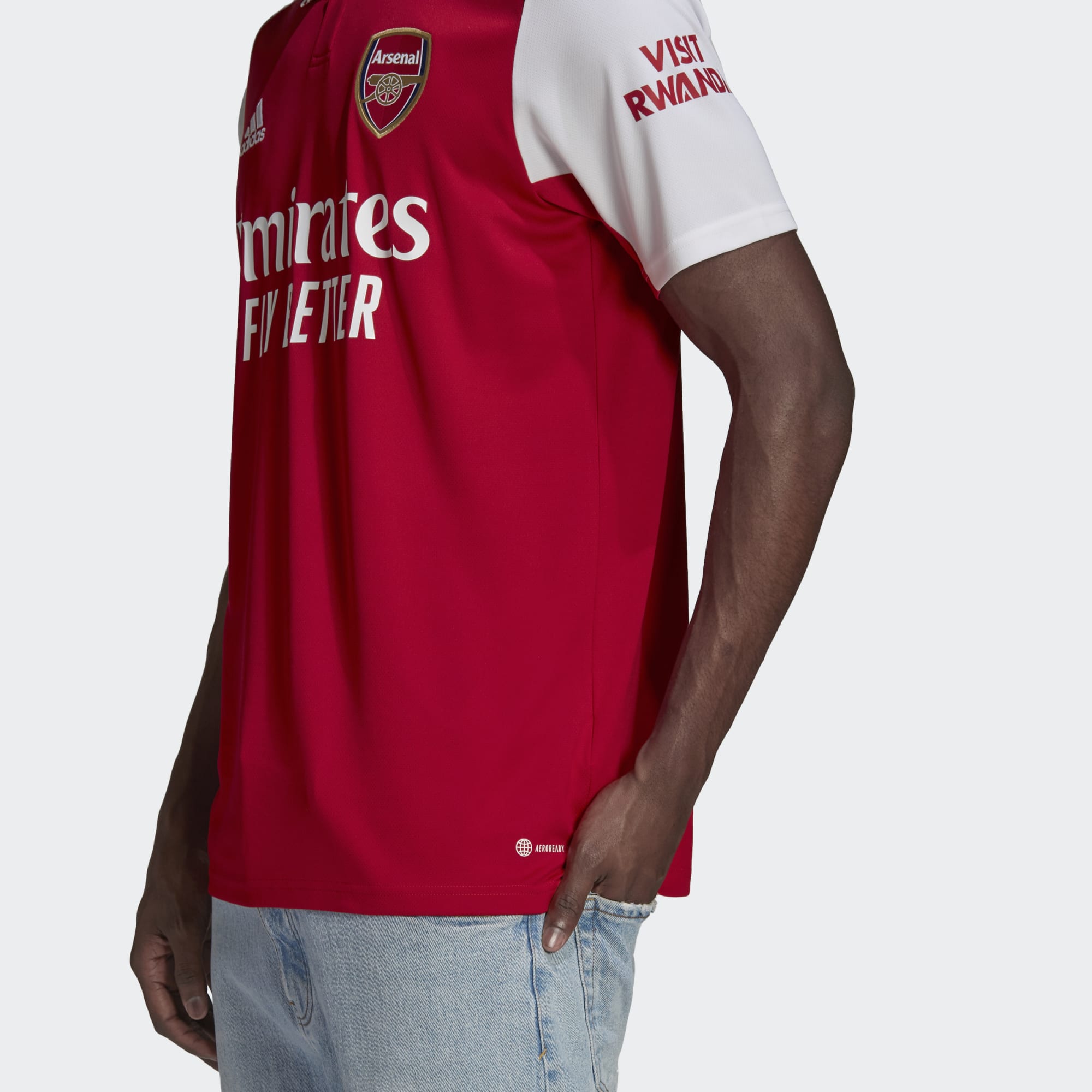 adidas Men's Arsenal Home Short Sleeve Jersey 22/23 - H35903-ADIDAS by adidas | Available at Niky's Sports