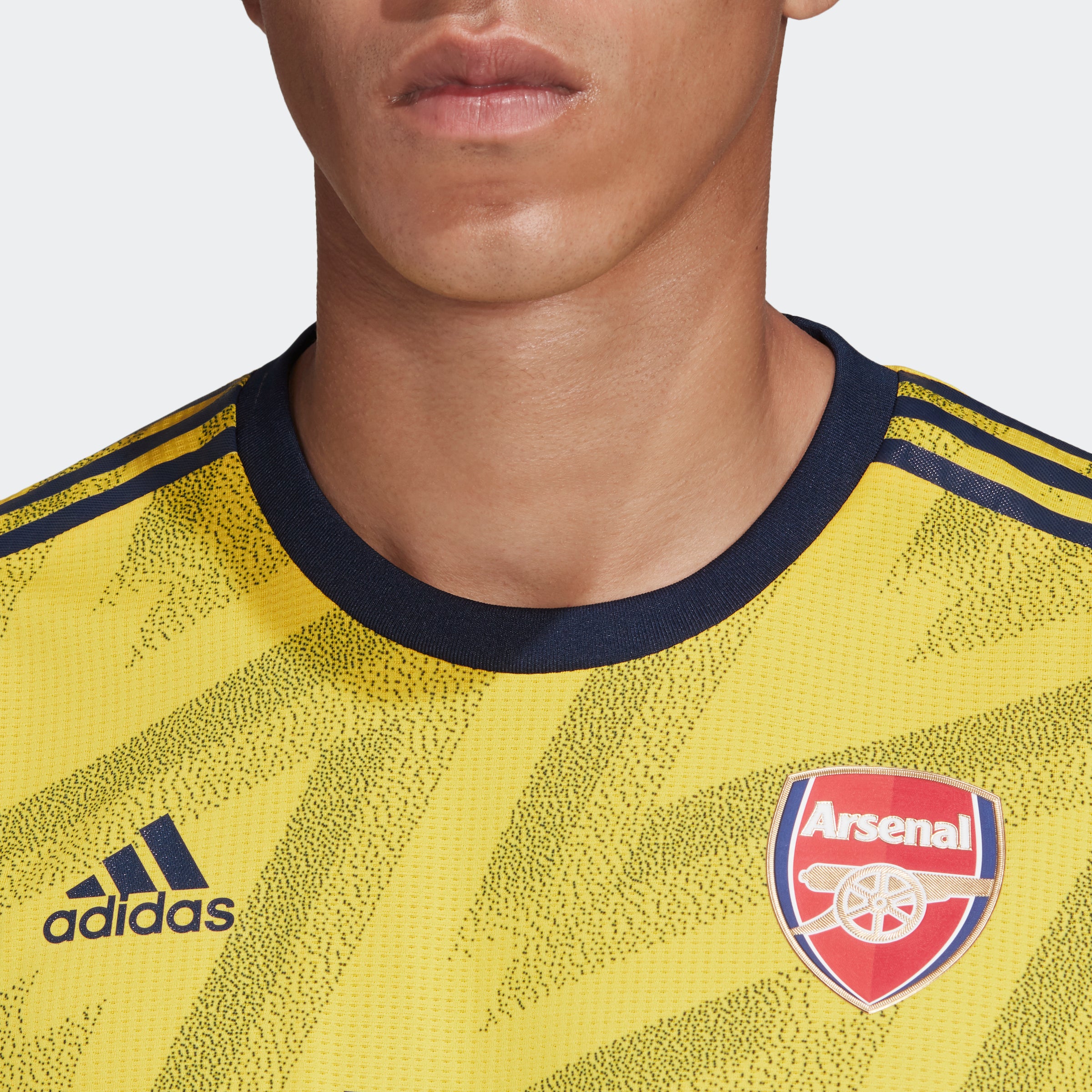 Men's Arsenal 19/20 Away Authentic Jersey Short Sleeve
