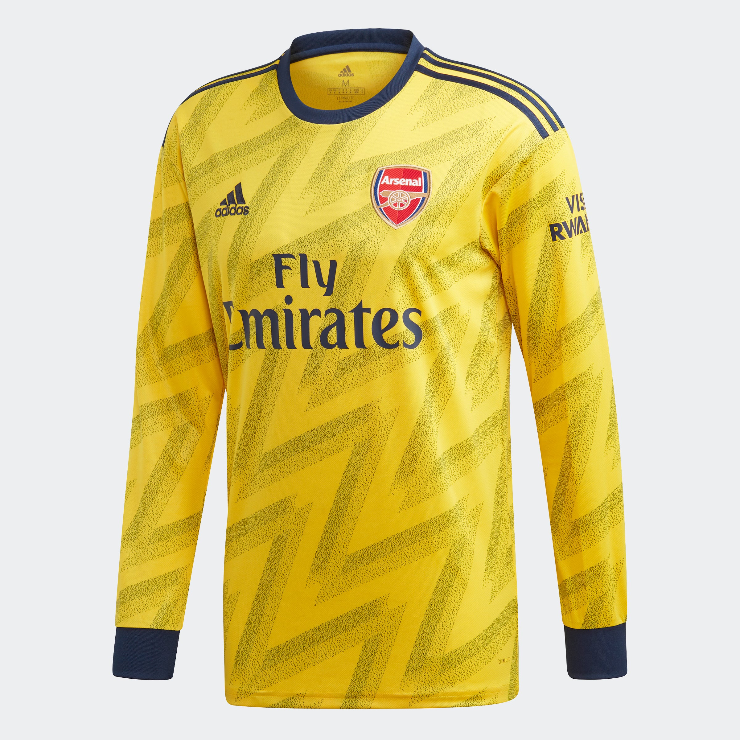 Arsenal Away Stadium Long Sleeve Jersey 19/20 Men's - EH5631-ADIDAS by Adidas | Available at Niky's Sports