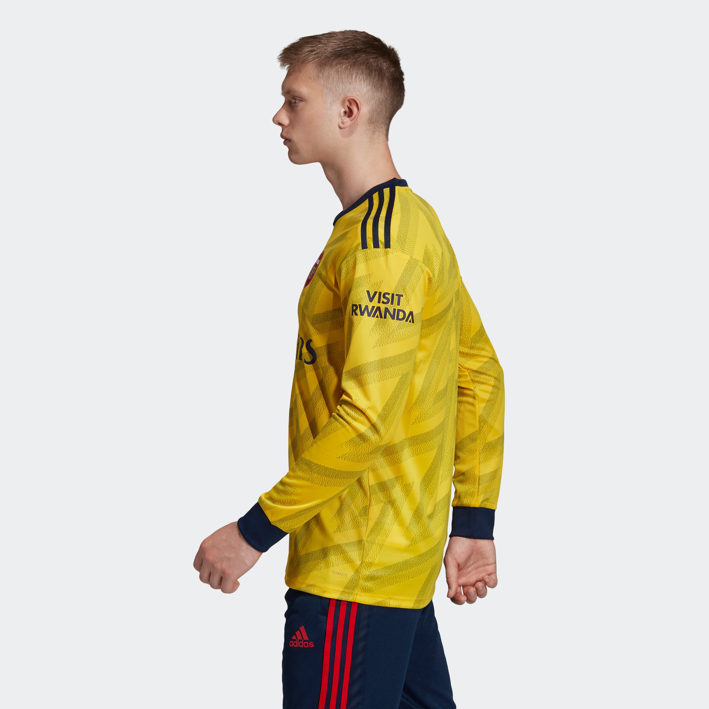 Arsenal Away Stadium Long Sleeve Jersey 19/20 Men's - EH5631-ADIDAS by Adidas | Available at Niky's Sports