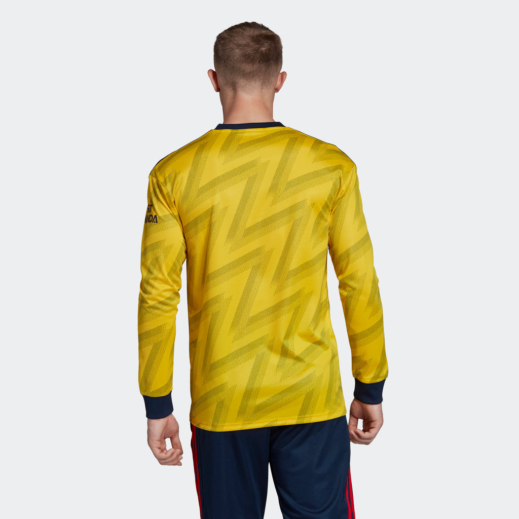 Arsenal Away Stadium Long Sleeve Jersey 19/20 Men's - EH5631-ADIDAS by Adidas | Available at Niky's Sports