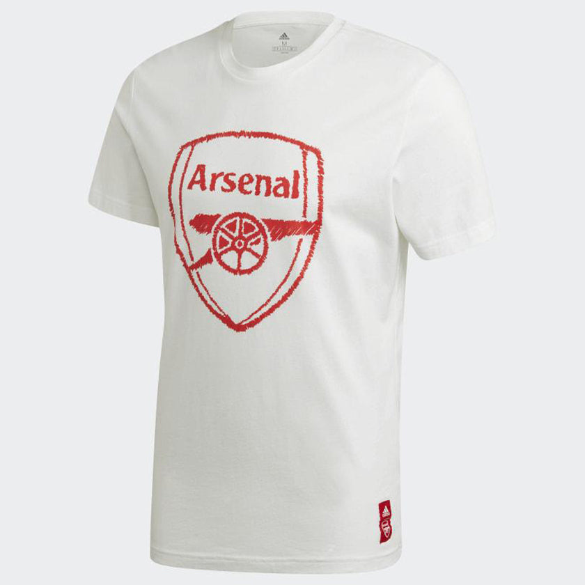 Arsenal DNA Graphic Tee - FQ6912-ADIDAS by Adidas | Available at Niky's Sports