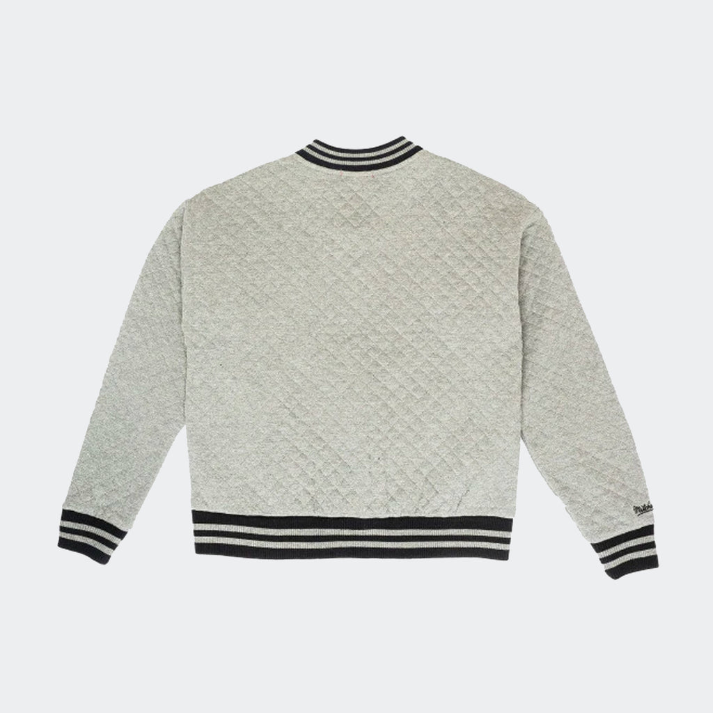 LAFC Womens Quilted Jacket Women's - BFJKEL18111-LAFGYHT-MITCHELL & NESS by Mitchell & Ness | Available at Niky's Sports