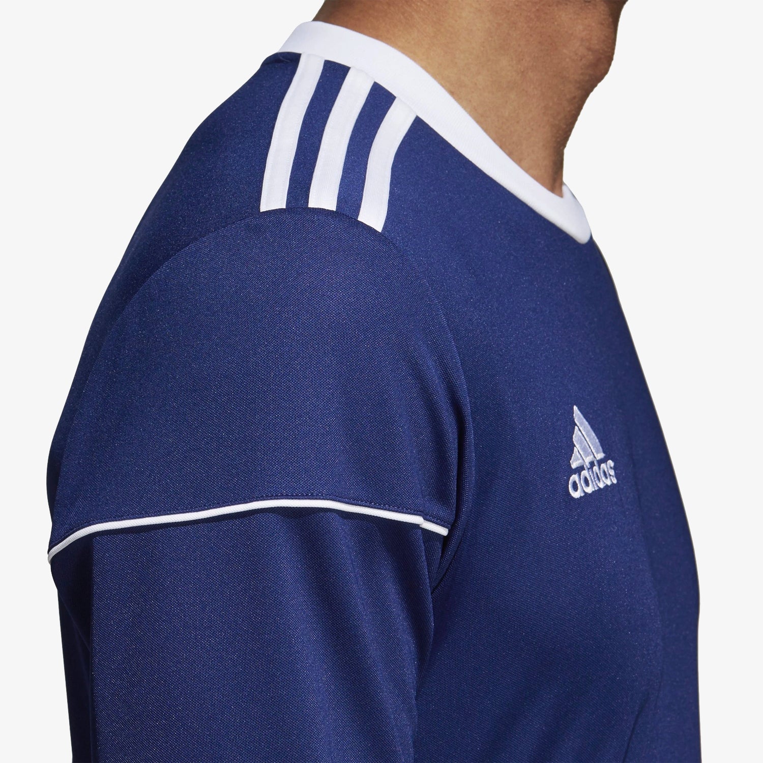 Men's Squadra 17 Long Sleeve Soccer Jersey - Blue - BJ9192-ADIDAS by Adidas | Available at Niky's Sports