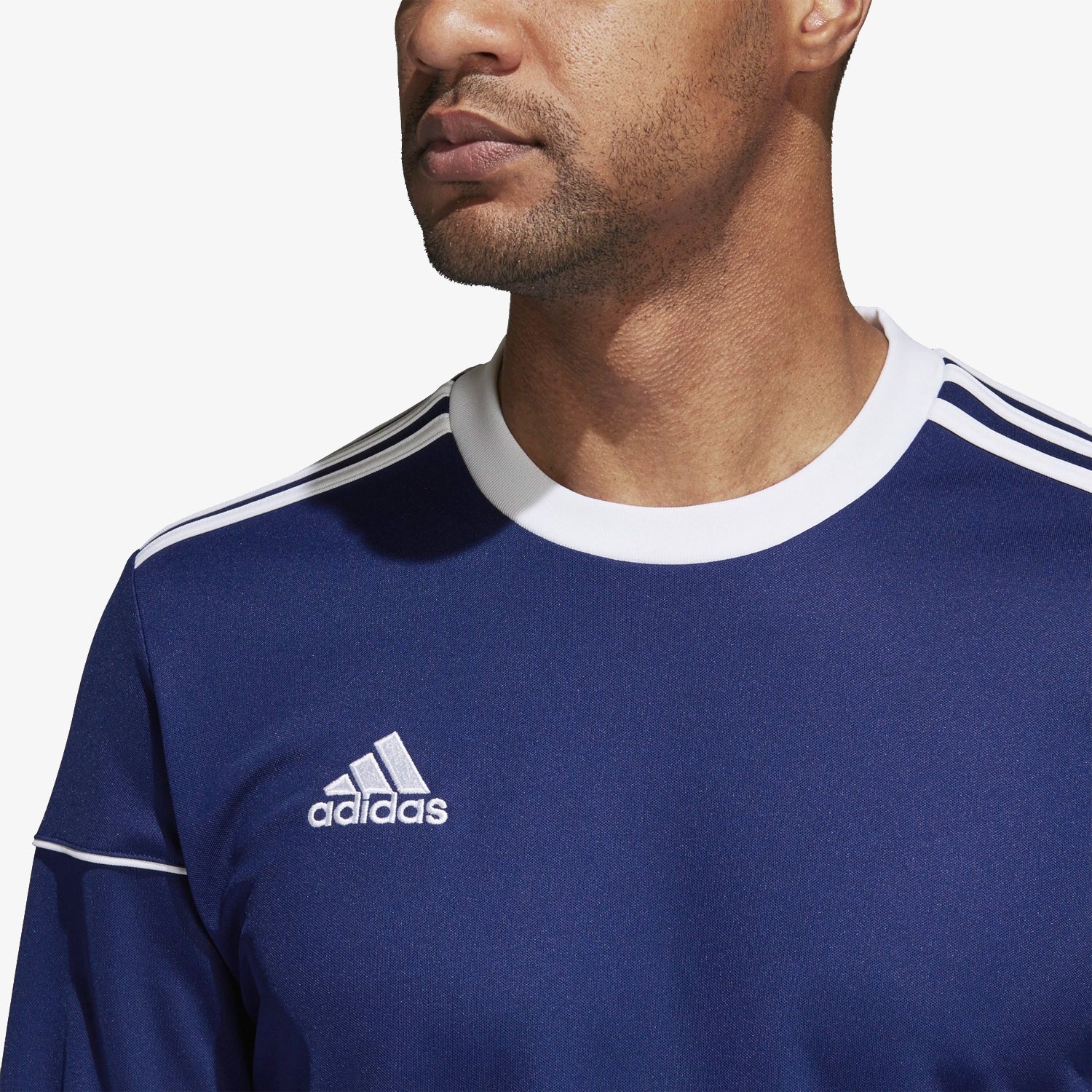 Men's Squadra 17 Long Sleeve Soccer Jersey - Blue - BJ9192-ADIDAS by Adidas | Available at Niky's Sports