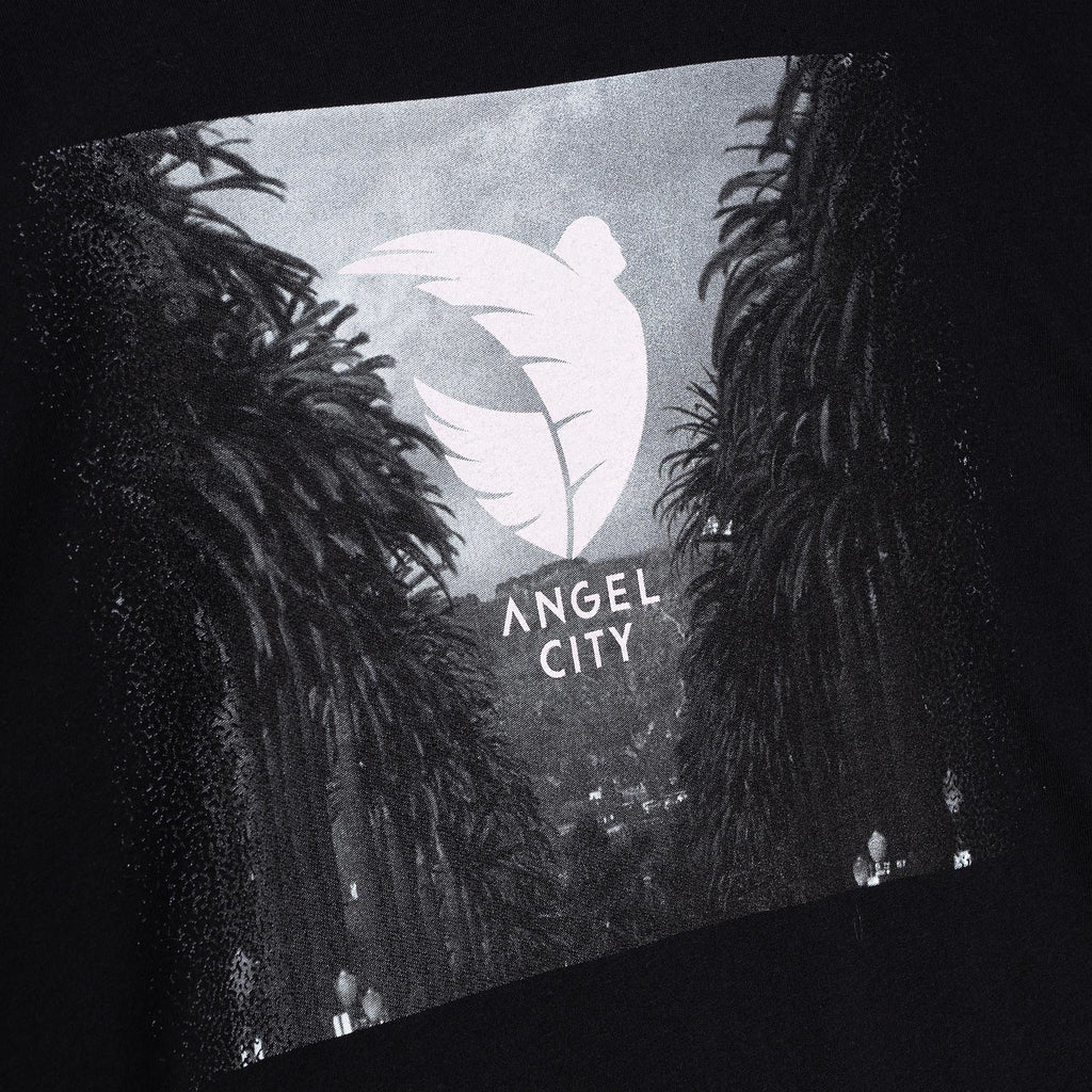 Mitchell and Ness Angel City FC LA Photo Tee - BMTRMO21431-CLBBLCK-MITCHELL & NESS by Mitchell & Ness | Available at Niky's Sports