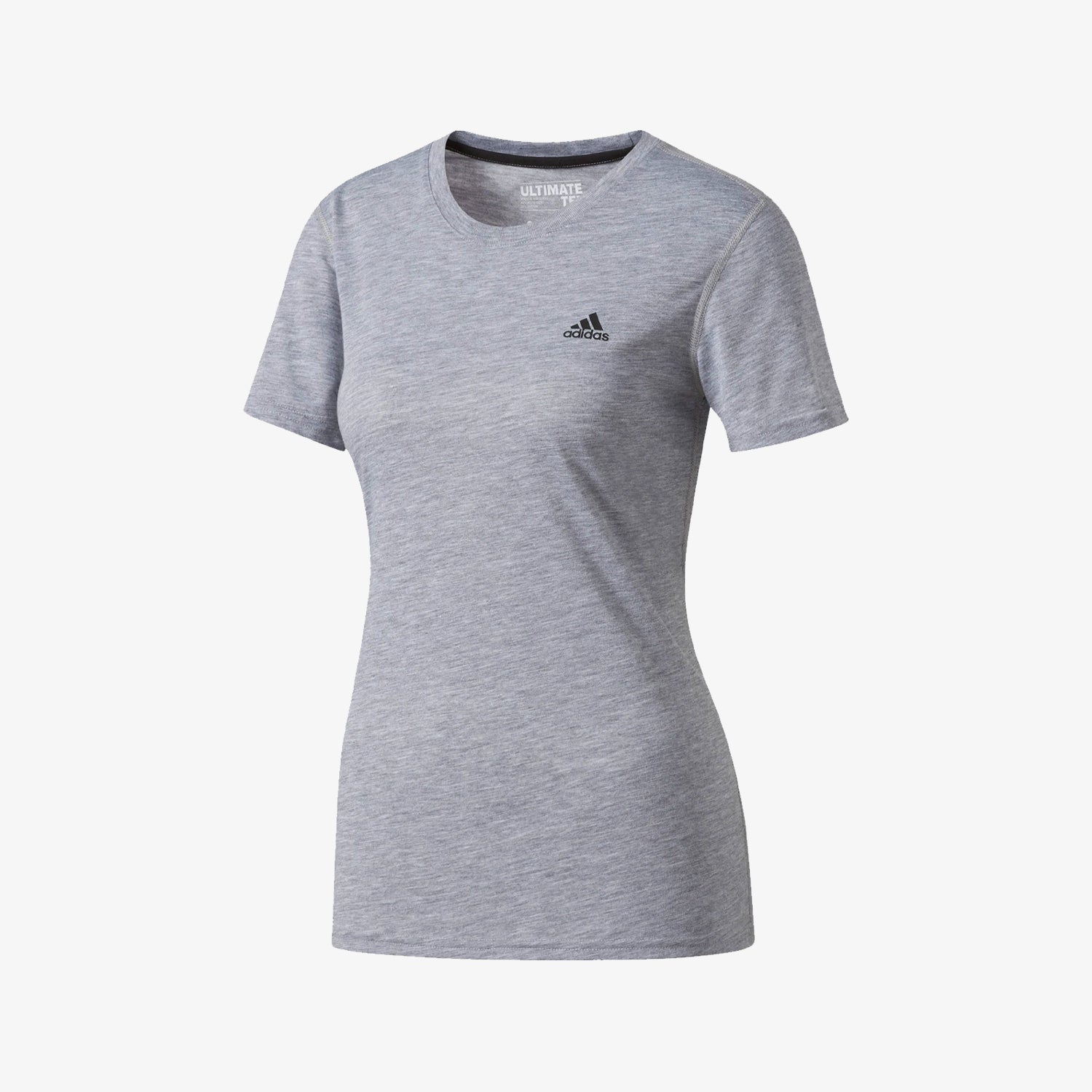 adidas Ultimate Women's Training Tee - Grey Heather