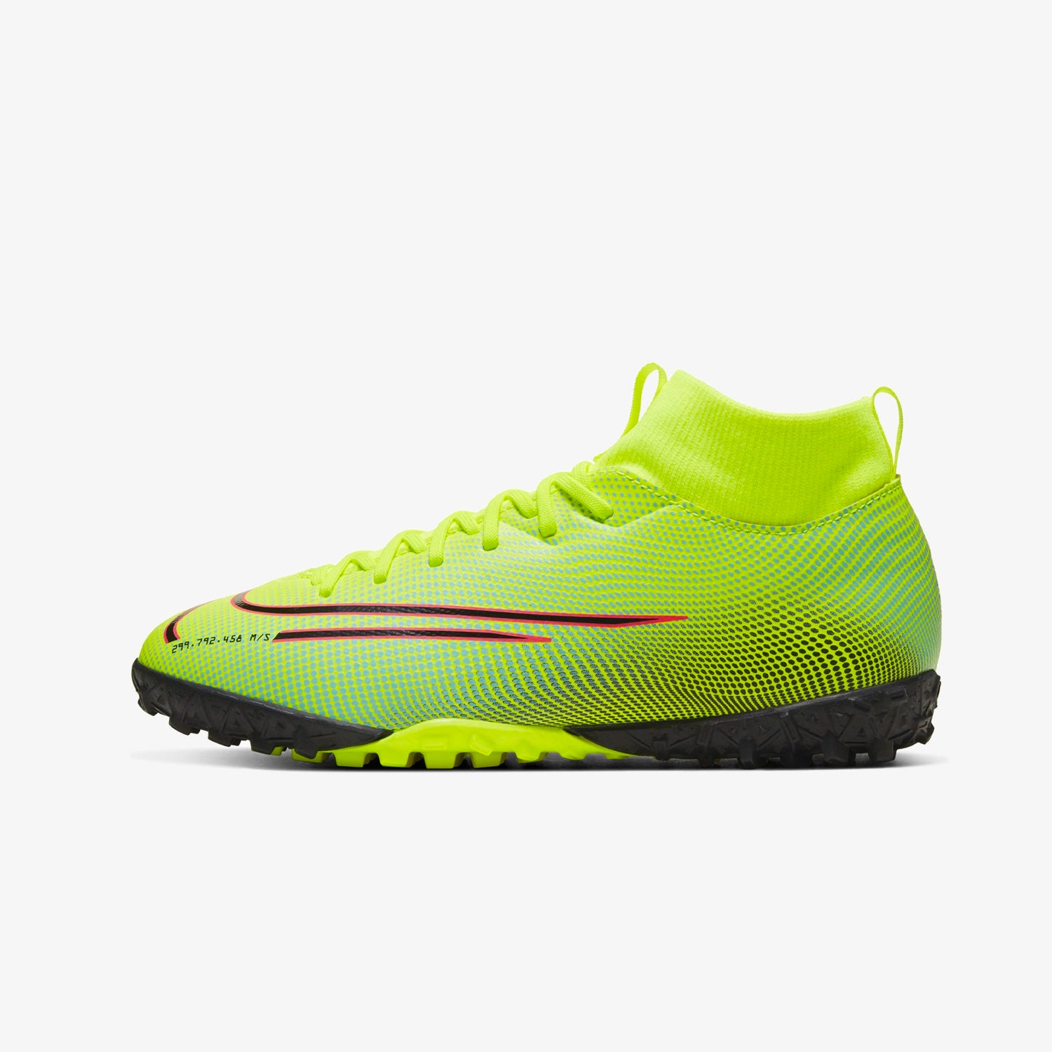 Jr. Mercurial Superfly 7 Academy MDS TF Kids' Artificial-Turf Soccer Shoe - BQ5407-703-NIKE by Nike | Available at Niky's Sports