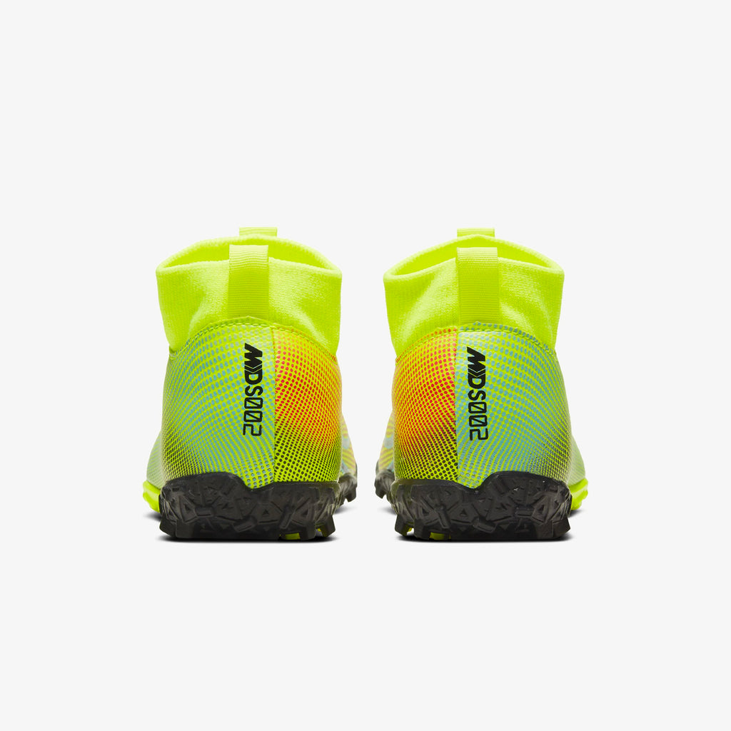 Jr. Mercurial Superfly 7 Academy MDS TF Kids' Artificial-Turf Soccer Shoe - BQ5407-703-NIKE by Nike | Available at Niky's Sports