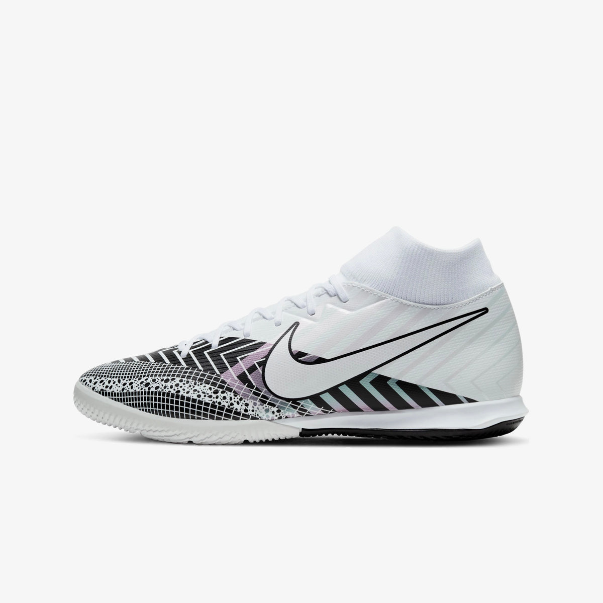 Mercurial Superfly 7 Academy Indoor Soccer Shoes Men&#39;s - BQ5430-110-NIKE by Nike | Available at Niky&#39;s Sports