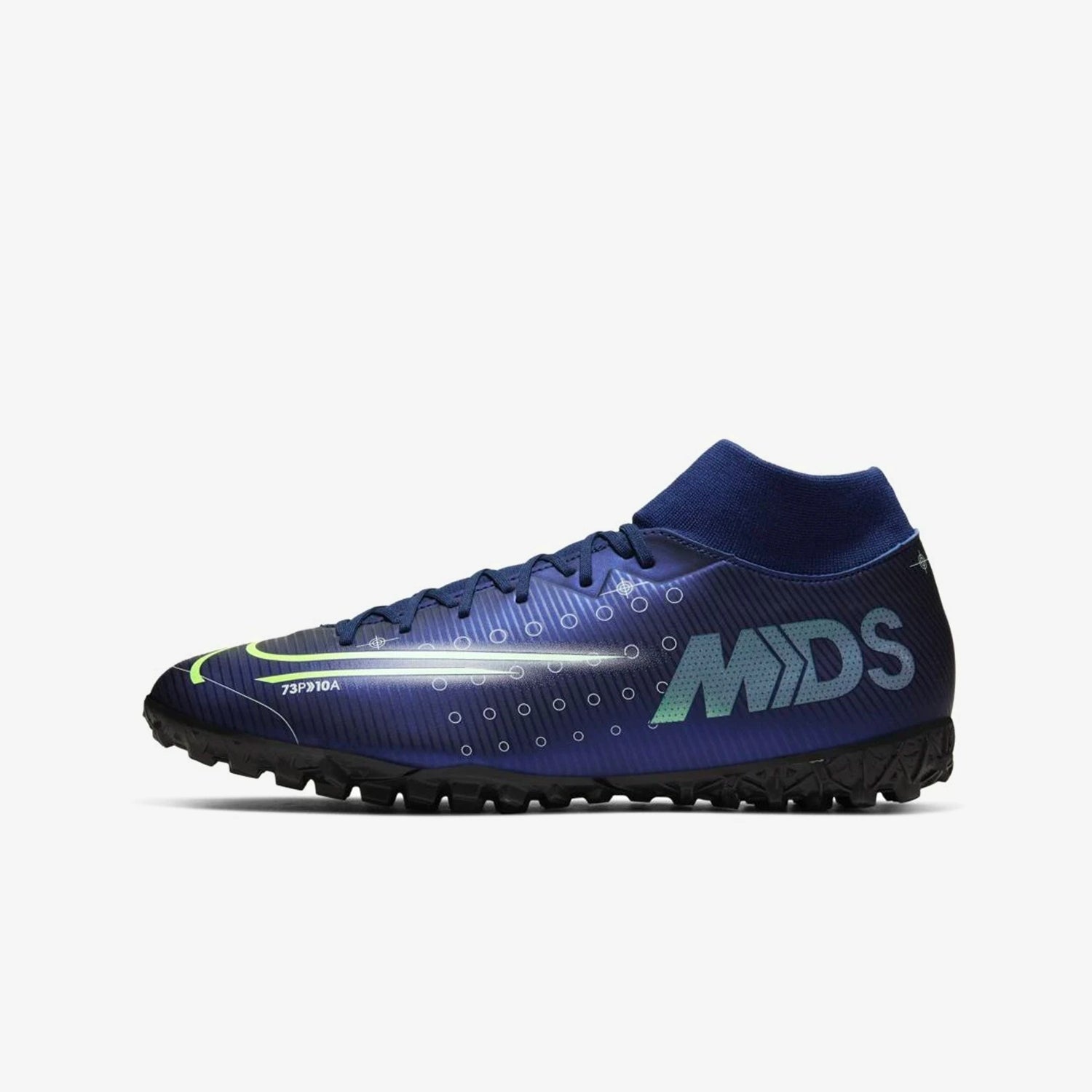 Mercurial Superfly VII Academy MDS TF Turf Soccer Shoe - BQ5435-401-NIKE by Nike | Available at Niky's Sports