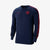 FC Barcelona Men's Fleece Navy Crew