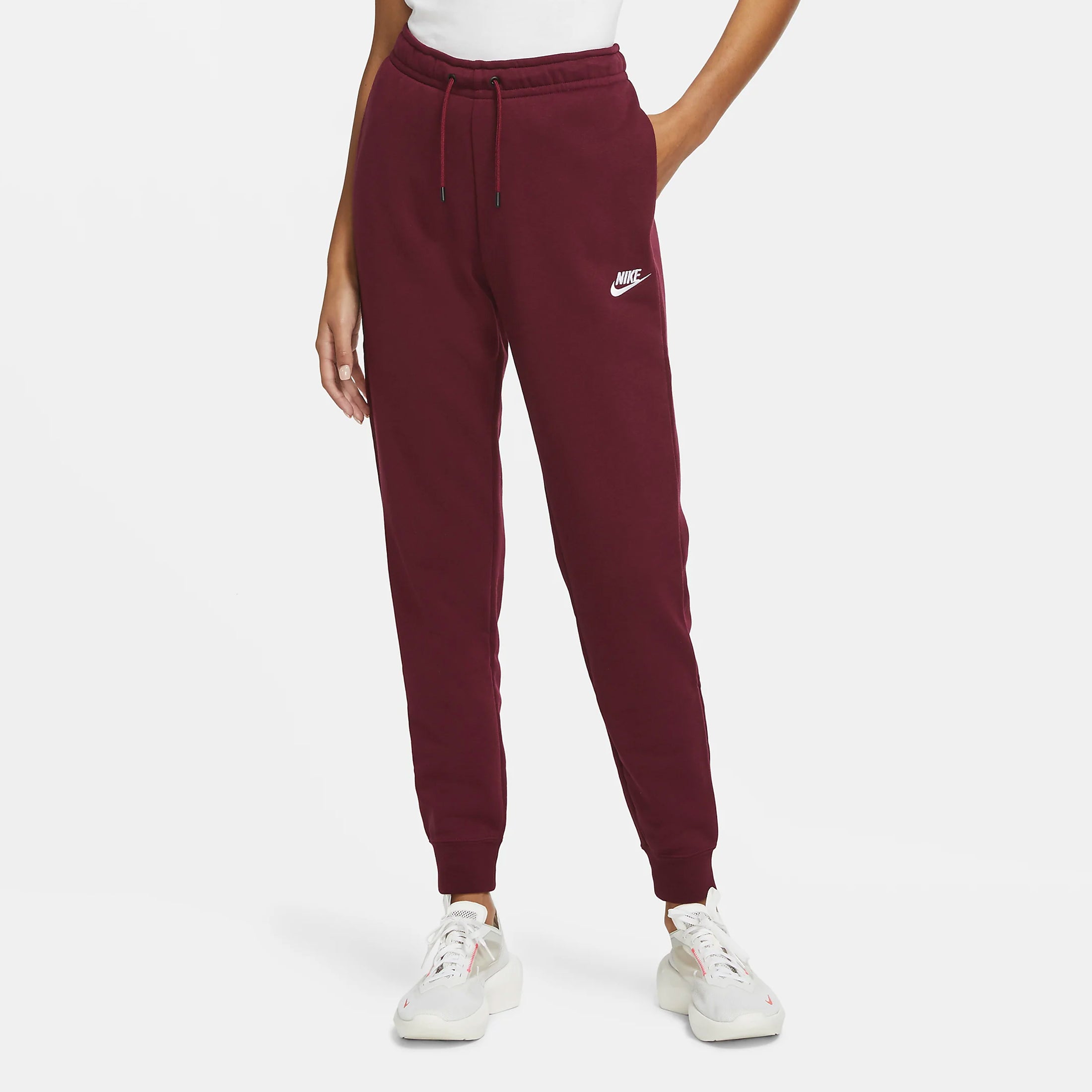 nike women's sportswear essential fleece jogger pant