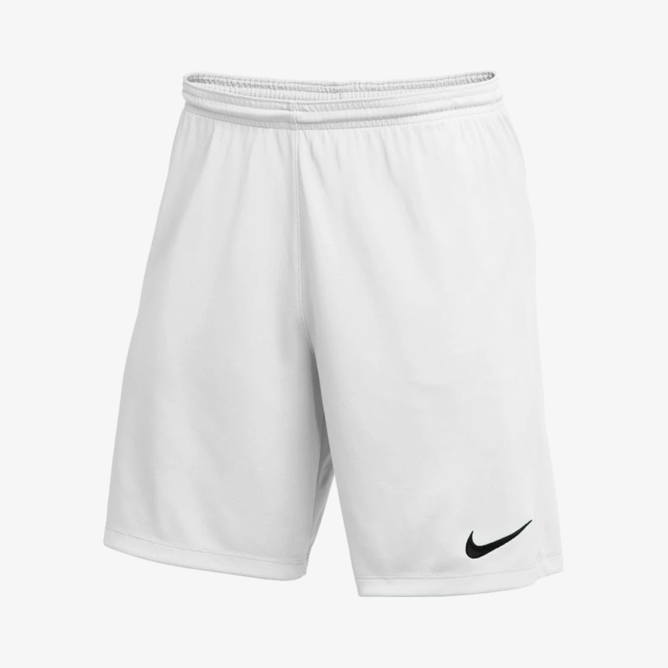 Men's Park III Soccer Short White - BV6857-100-NIKE by Nike | Available at Niky's Sports