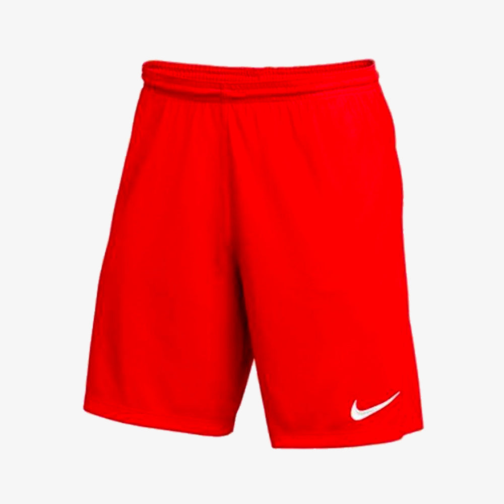 NIKE MEN'S DRY PARK III SOCCER SHORT RED - BV6857-657-NIKE by Nike | Available at Niky's Sports